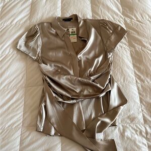 NWT BCBG Silk Blouse